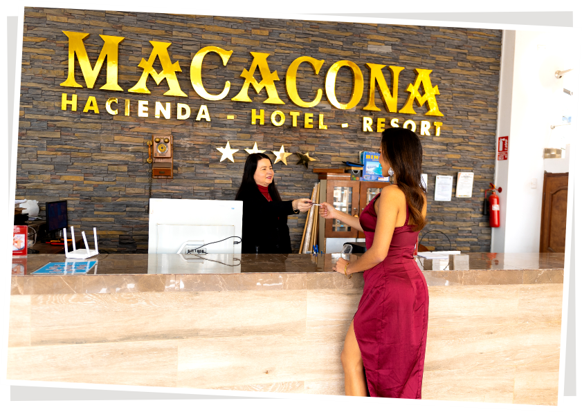 bienvenido a macacona